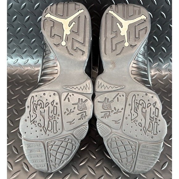 Jordan 9 Retro Anthracite Black Grey 302370-013 Mens sneakers size 10.5 - Picture 7 of 8